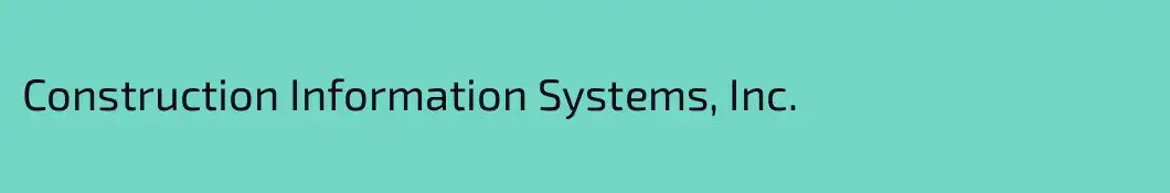 Construction Information Systems, Inc.